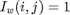 $I_w(i,j) = 1$