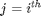 $j = i^{th}$